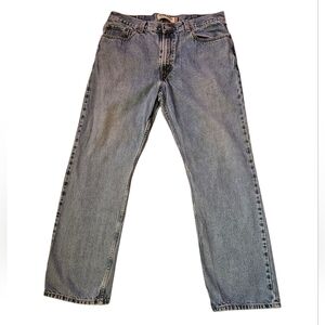 LEVI'S 2010 505 Regular Fit Medium Blue Denim Jeans 38x32 M5